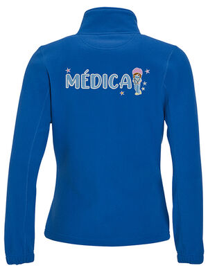 Chaqueta Polar modelo Médica | Color Azul Royal